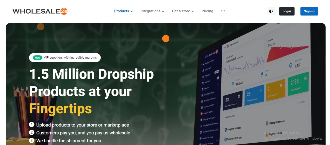 Wholesale 2B free dropshipping suppliers USA