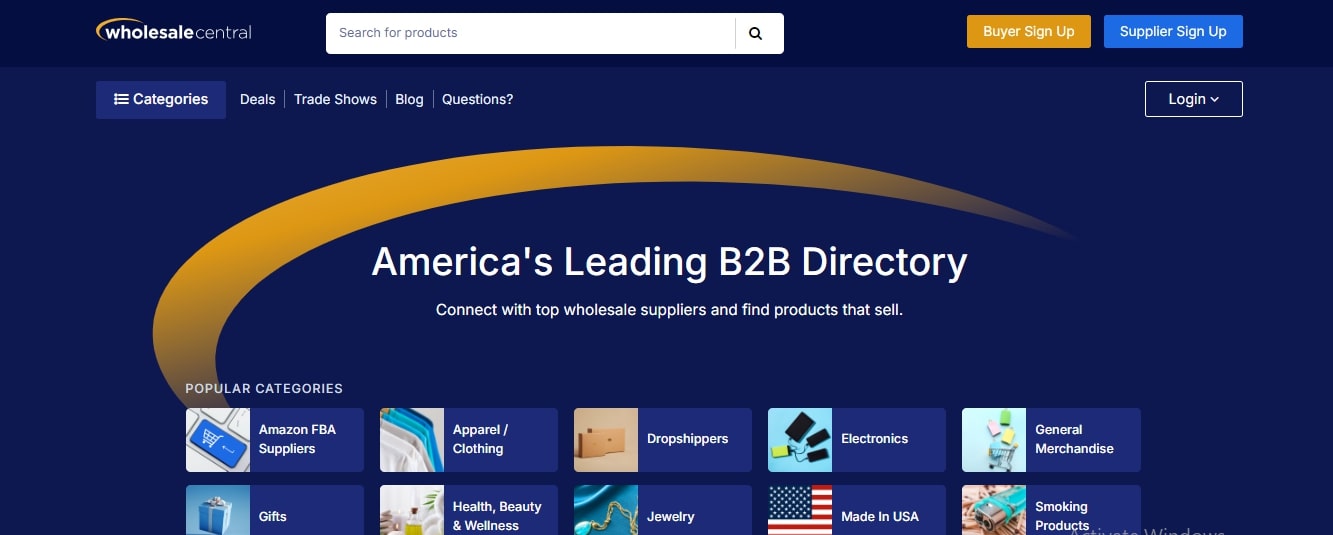 Wholesale Central free dropshipping suppliers USA
