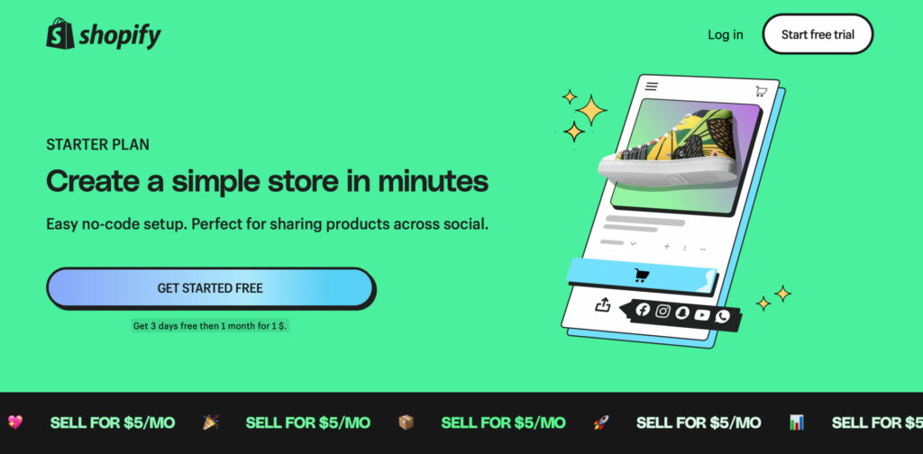 how much does shopify cost