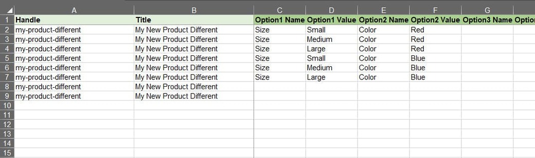 How to import product csv file in Shopify