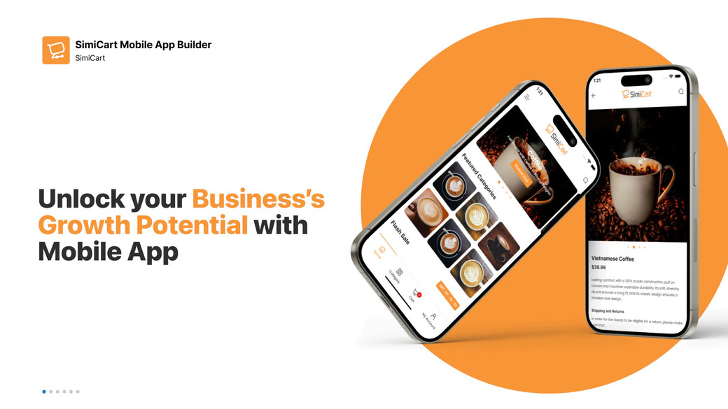 SimiCart: Best Shopify mobile app builders