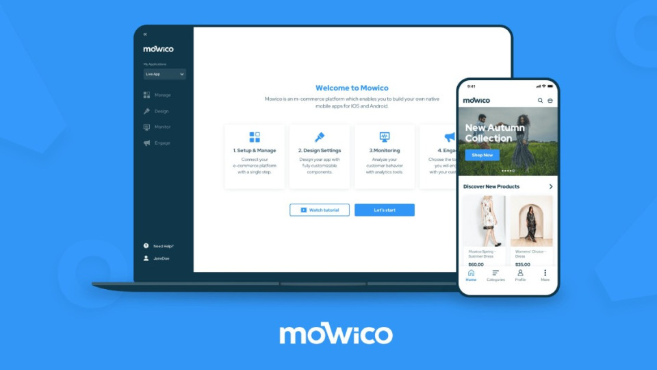 Mowico: Best Shopify mobile app builders