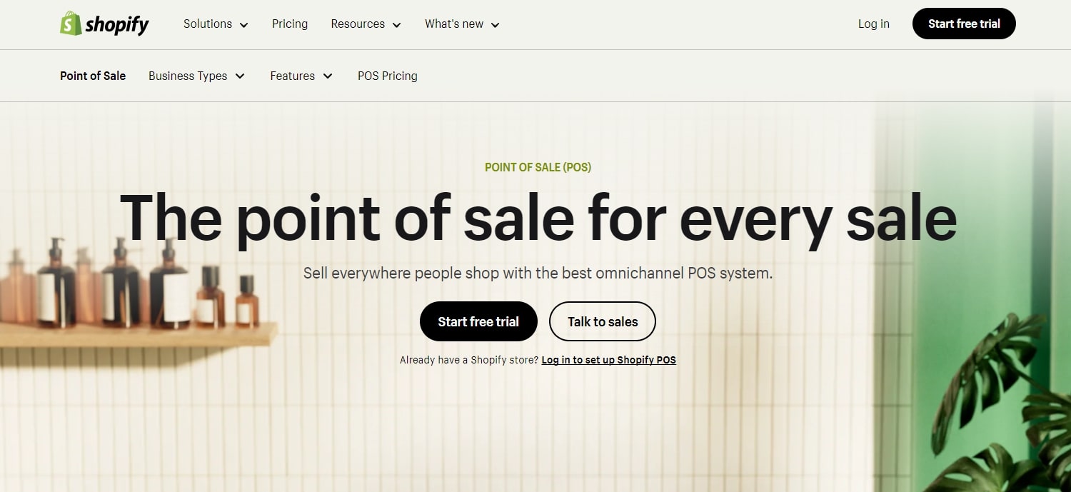 what is shopify pos