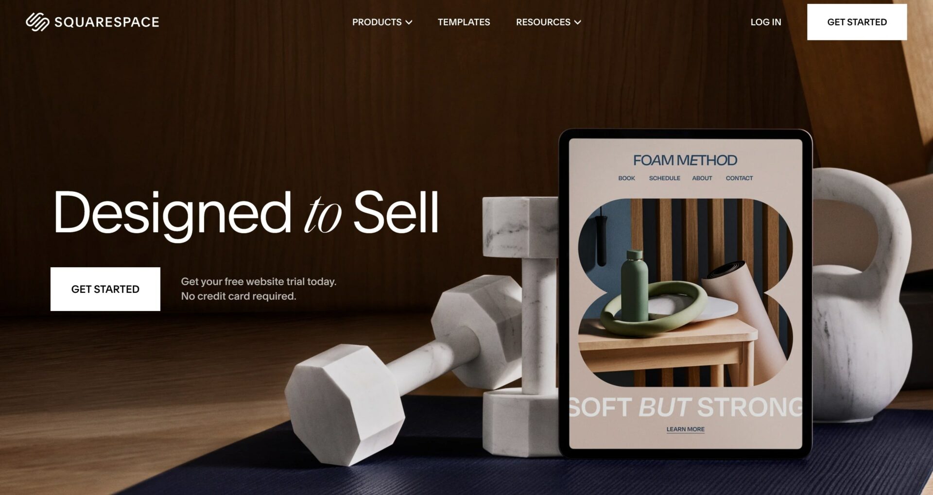 Squarespace - best website creator for small business