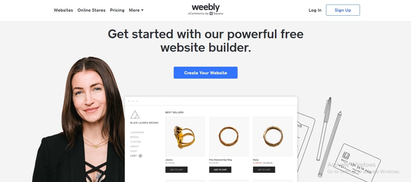 Weebly Best Website Builders for Small Businesses