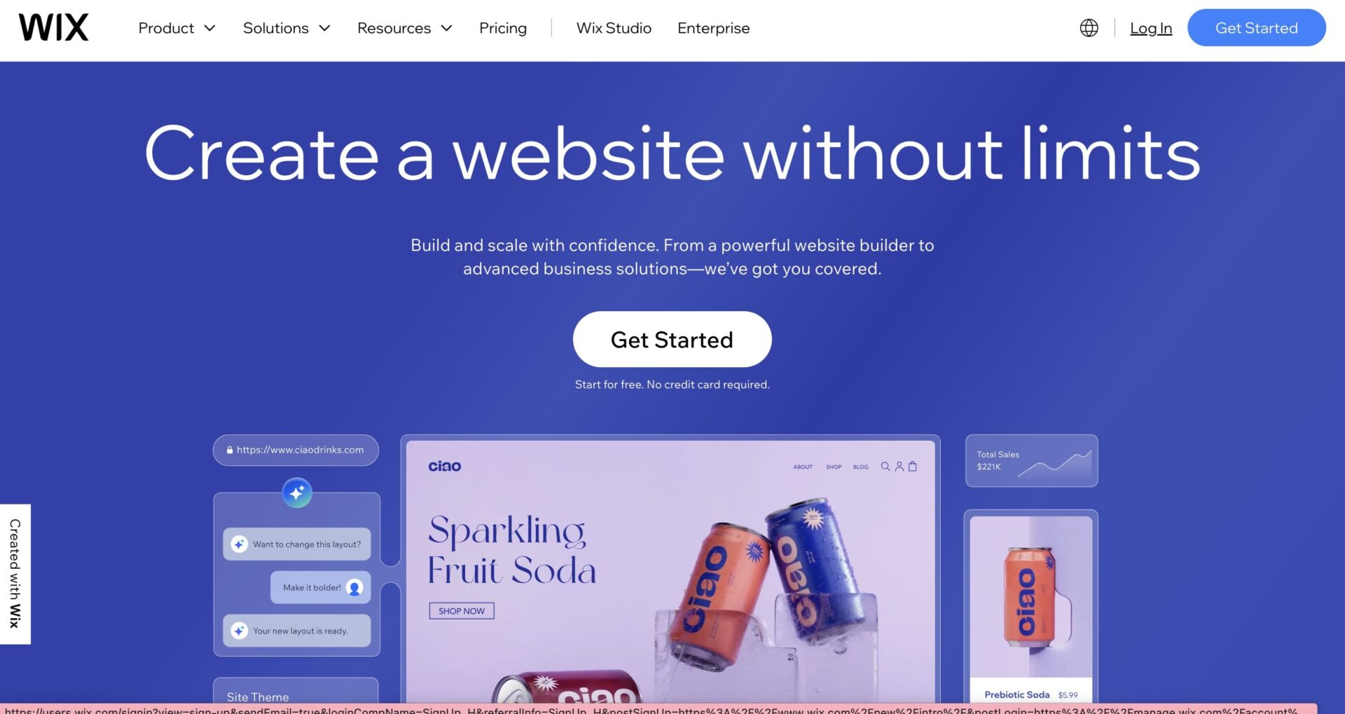 Wix - best website builders for small businesses