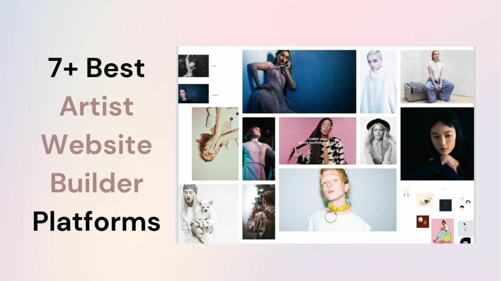 best artist website builder