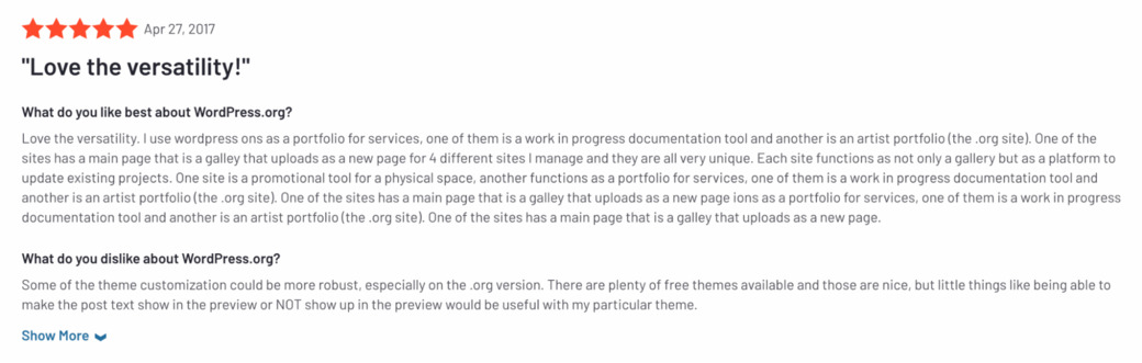 Wordpress is highly recommended for its flexibility