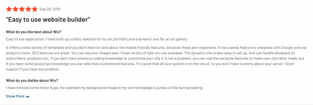 Review on GoDaddy website builder