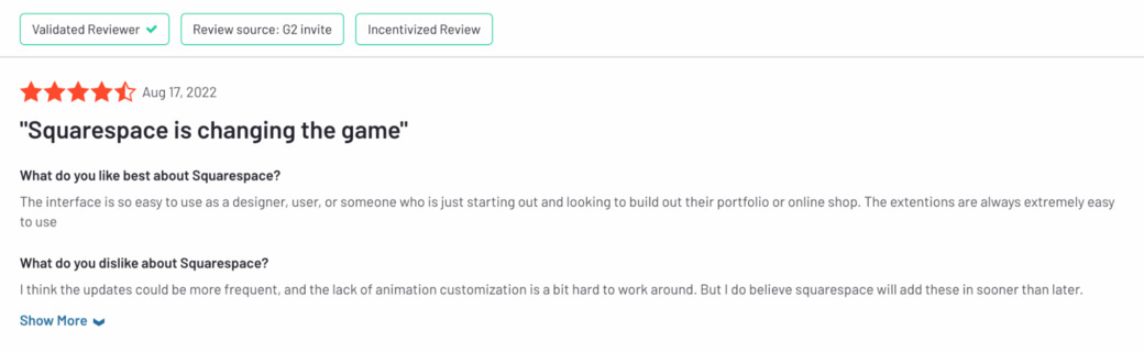 Squarespace review