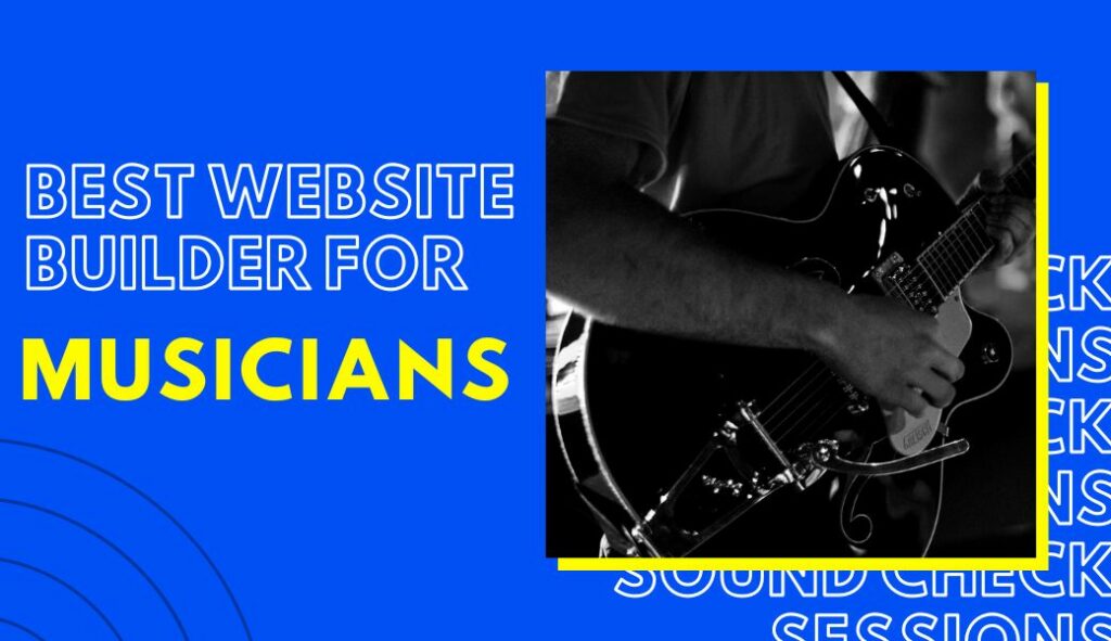 best website builder for musicians