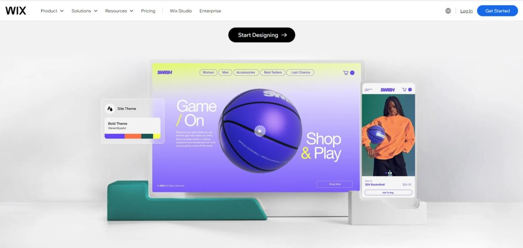 wix best website builder for musicians