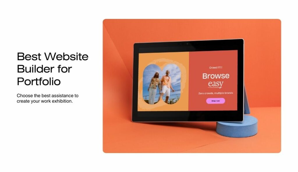 best website builder for portfolio