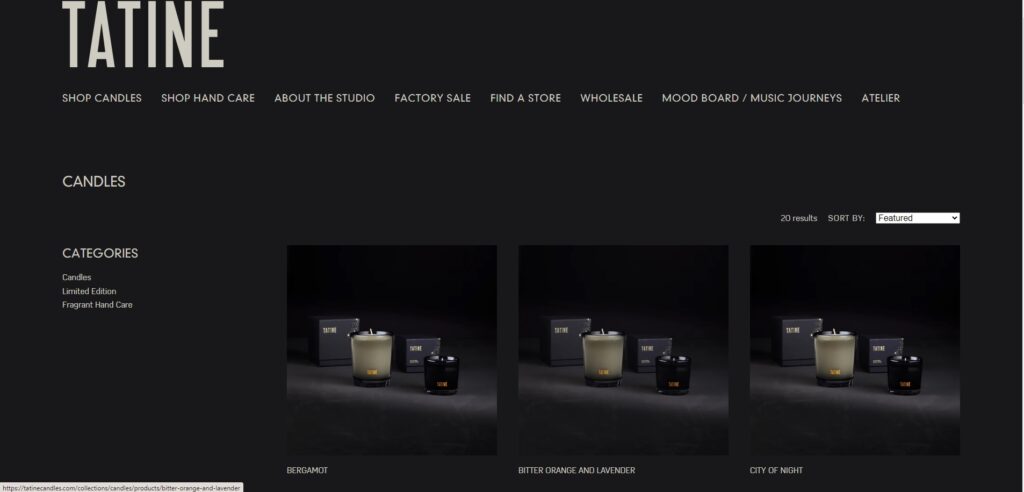tatine candles