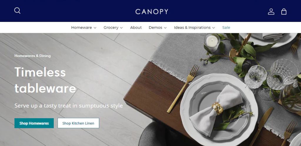 Canopy Theme Shopify