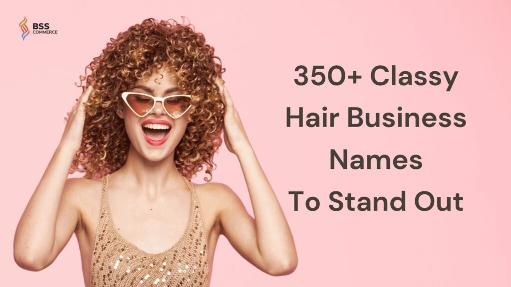 catchy hair business names