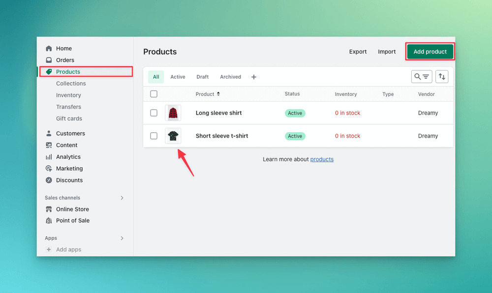how to add variant images on shopify