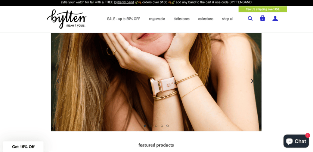 Best shopify electronics store bytten