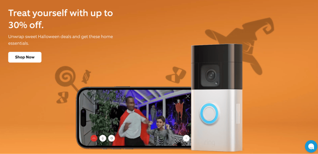 ring shopify electronics stores exampe