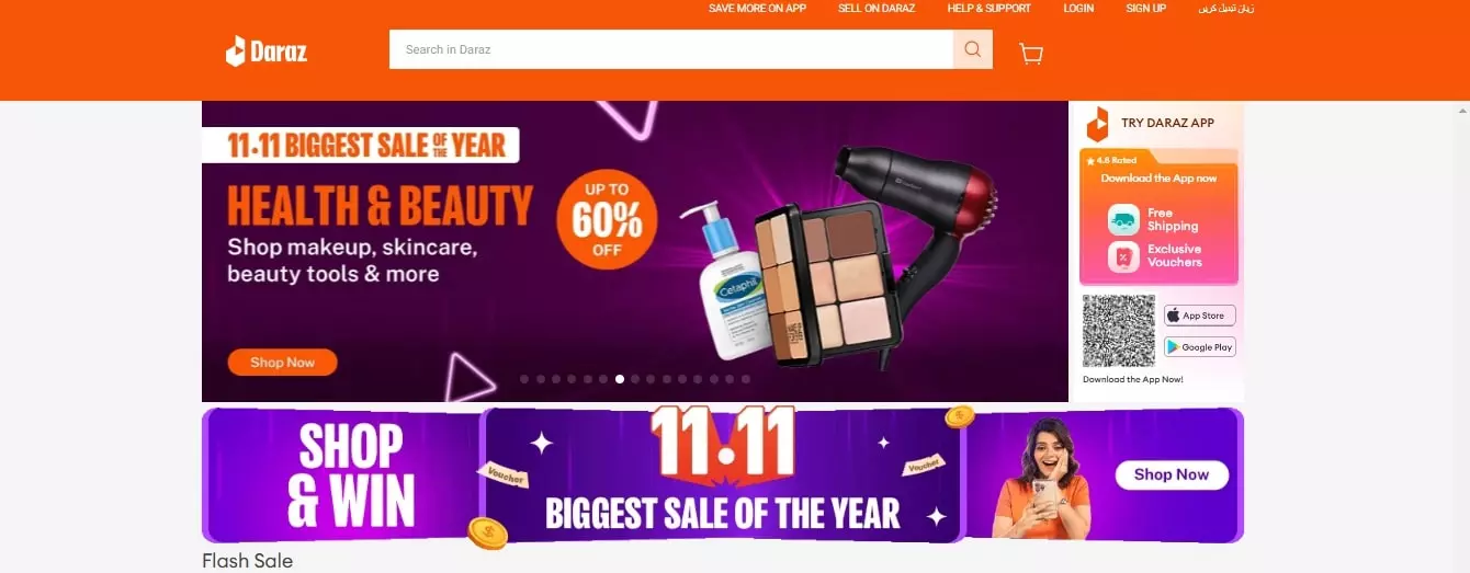 Daraz eCommerce Websites in Pakistan