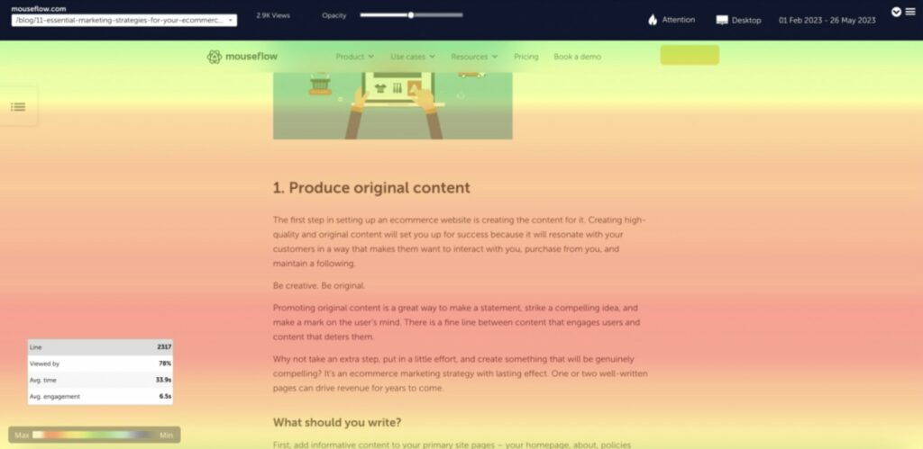 how to use heatmap