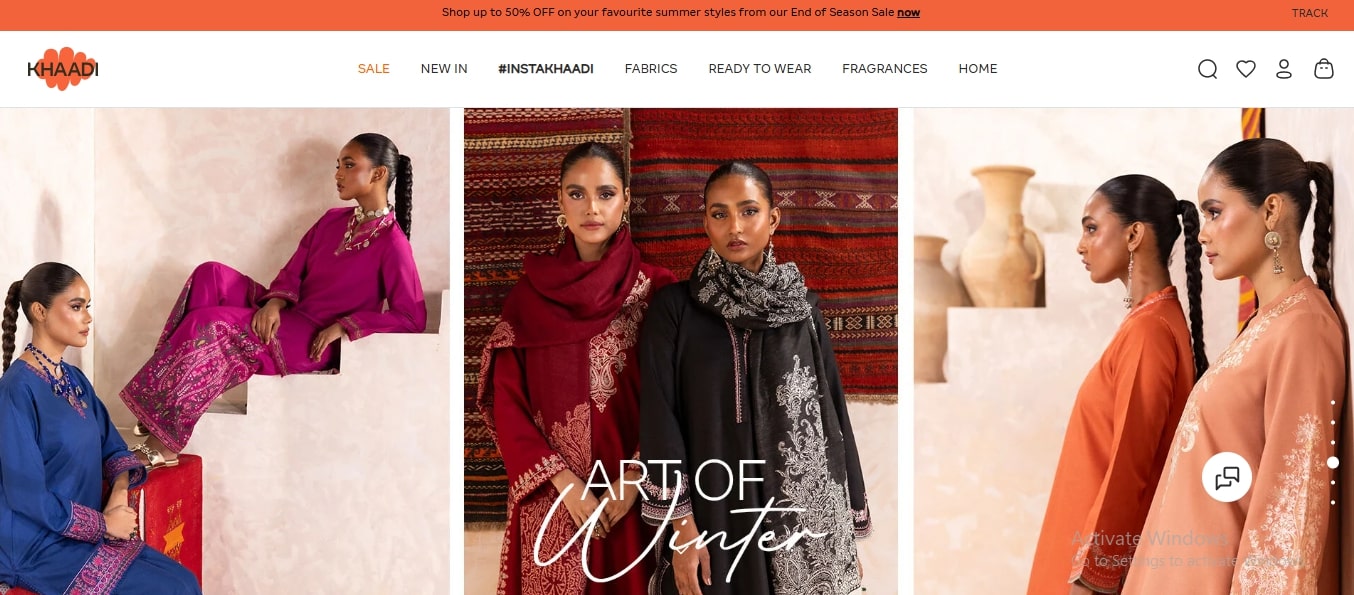 Khaddi eCommerce Websites in Pakistan