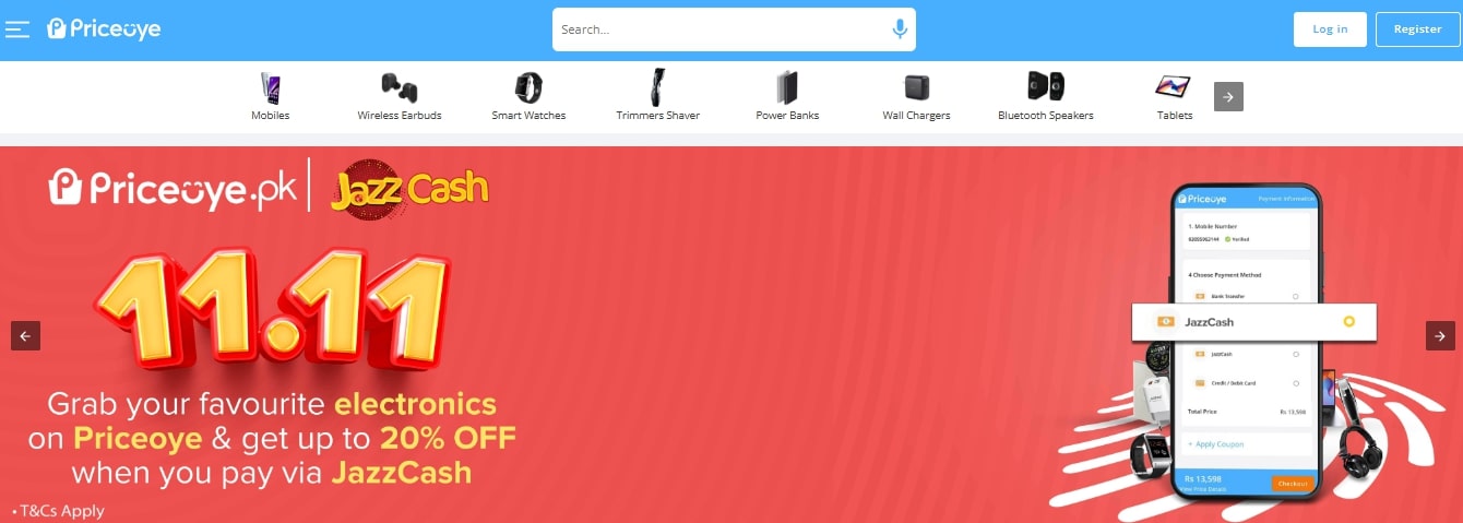 PriceOye eCommerce Websites in Pakistan