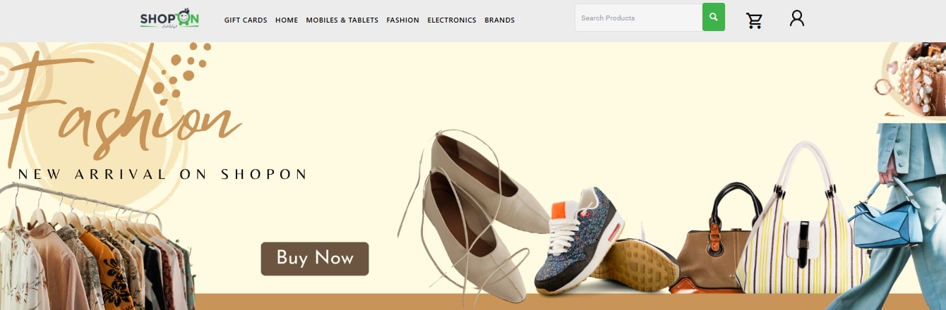 Shopon eCommerce Websites in Pakistan
