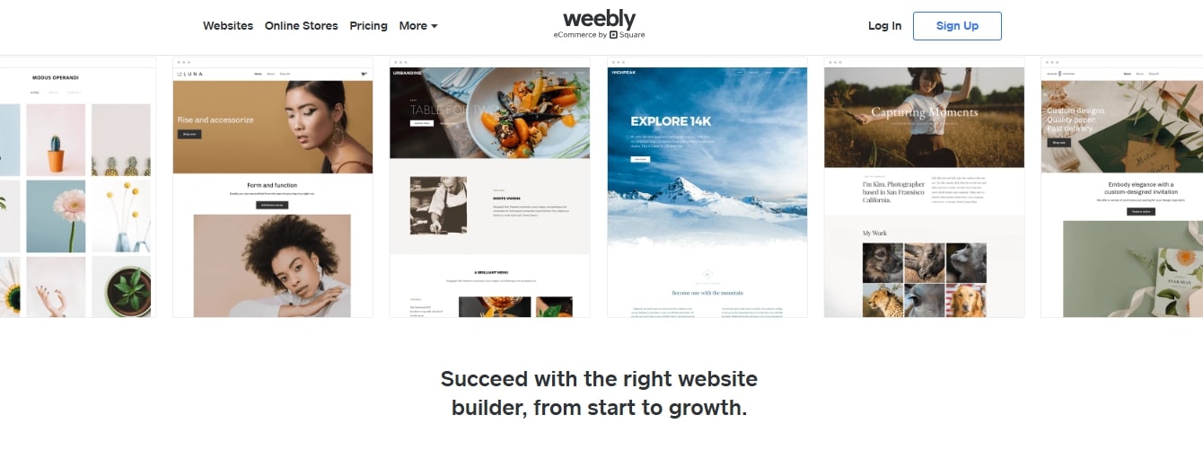 Weebly best church website builders