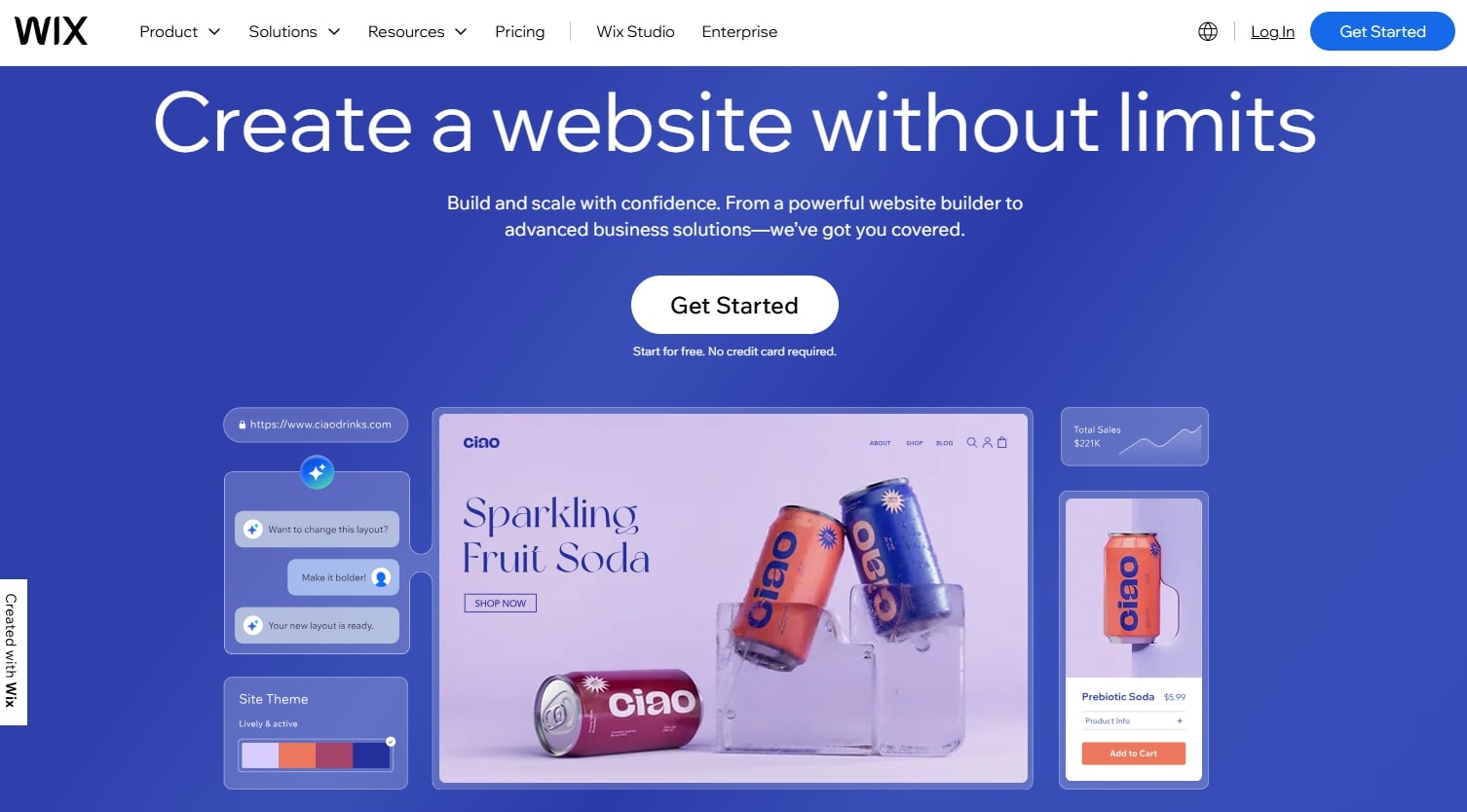Wix best restaurant website builders