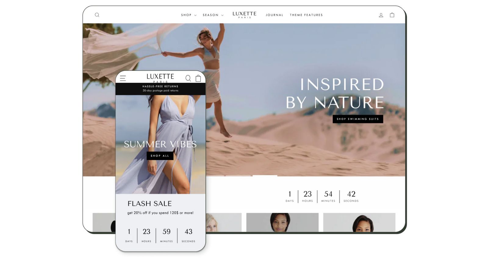 Impulse Shopify Theme vs Umino