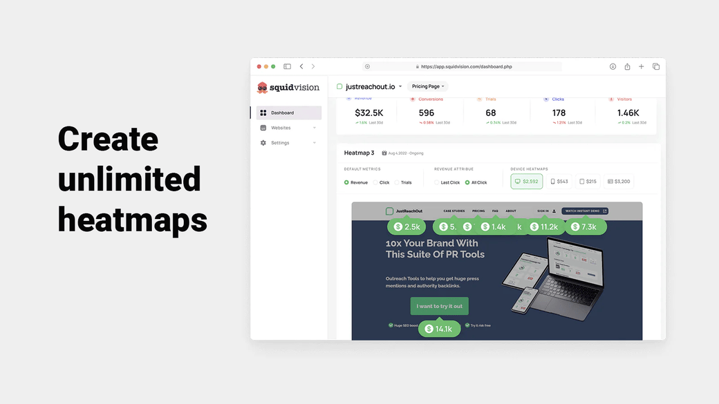 shopify heatmap app