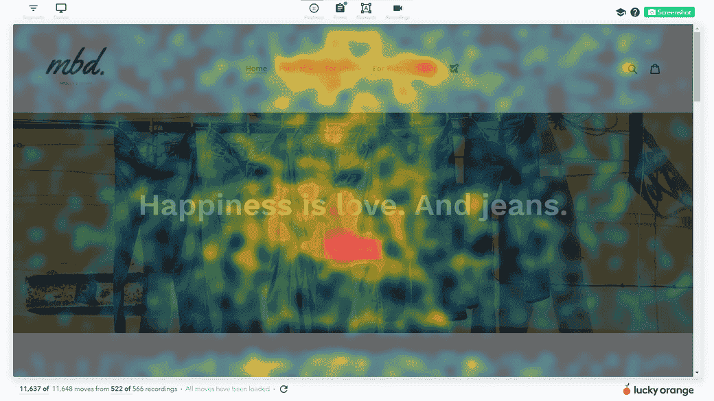 shopify heatmap app