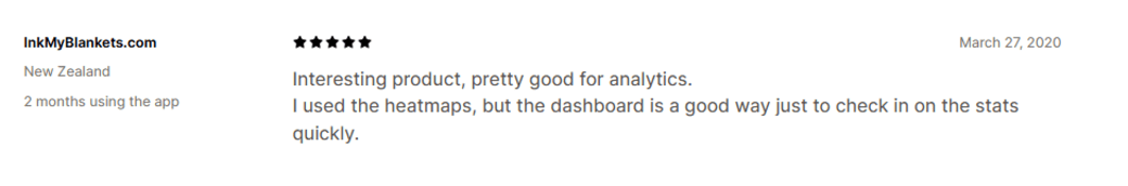 shopify customer heatmap