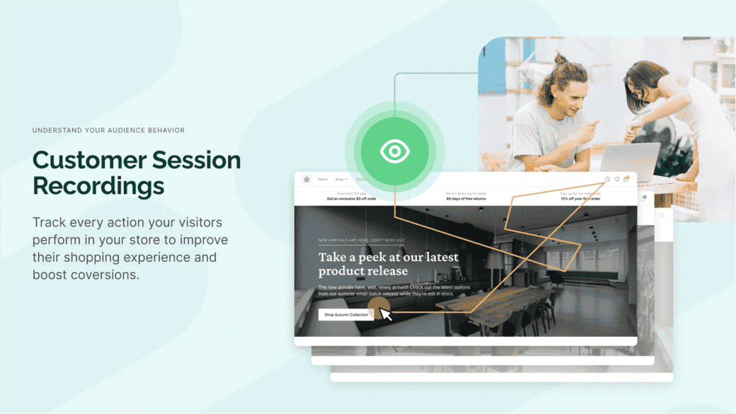 shopify app session recording