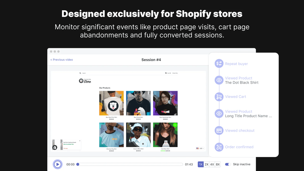 shopify session tracking