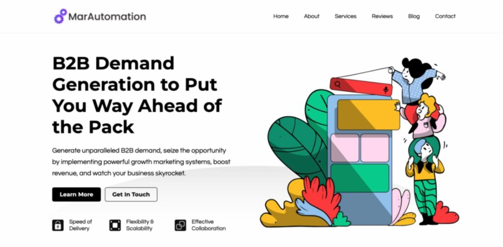 b2b marketing automation agency