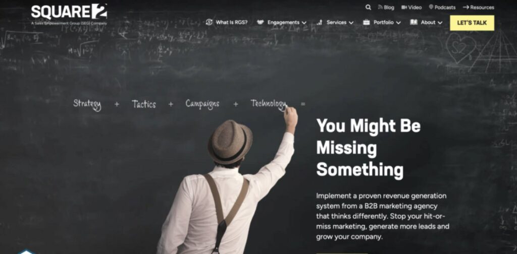 b2b performance marketing agency