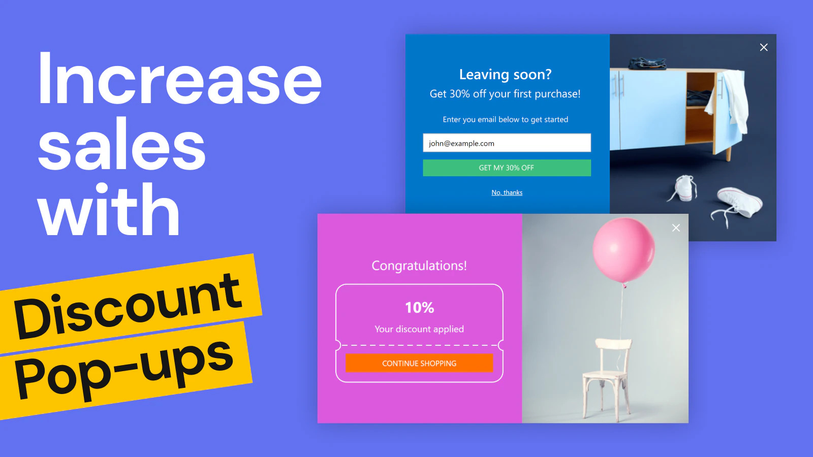 How to create pop up discount on Shopify