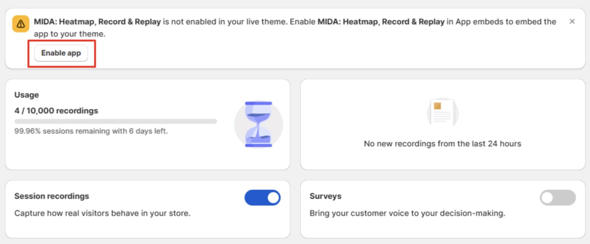 MIDA-Recording-Replay-enable-app