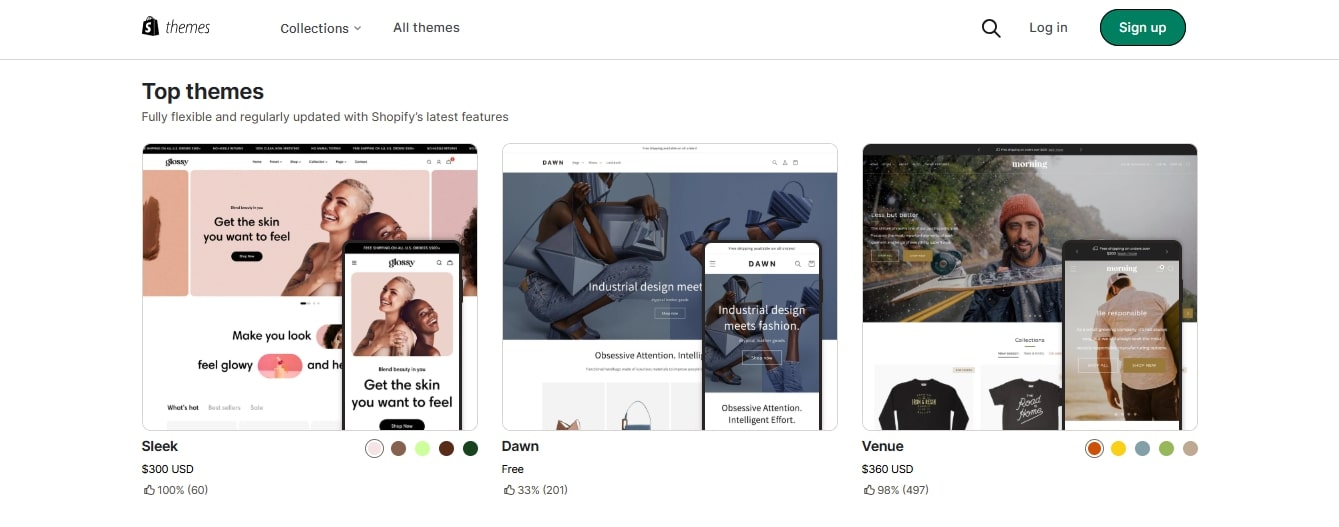 Shopify Theme Store