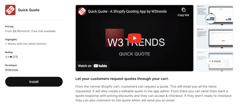 Shopify-Quote-App-QuickQuote