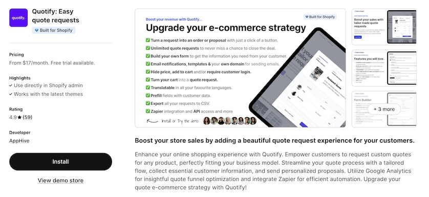 Shopify-Quote-App-Quotify