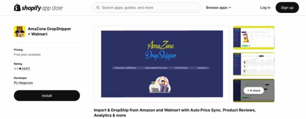 shopify amazon integration app