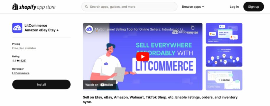 shopify amazon integration app