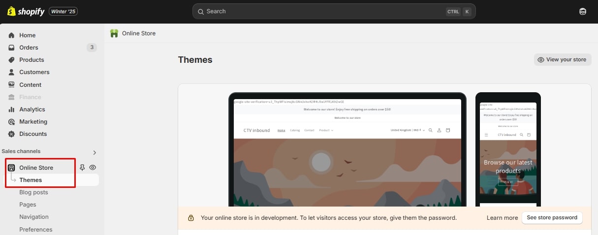 how to upload video to Shopify 3