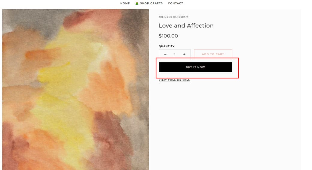 mono theme shopify