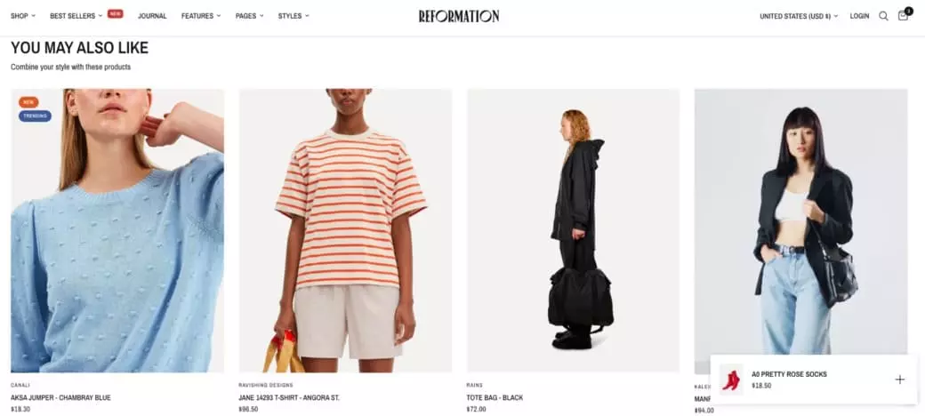 reformation shopify theme review