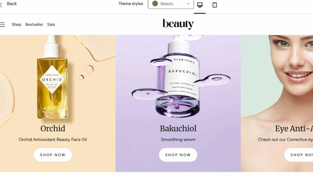 wonder shopify theme beauty