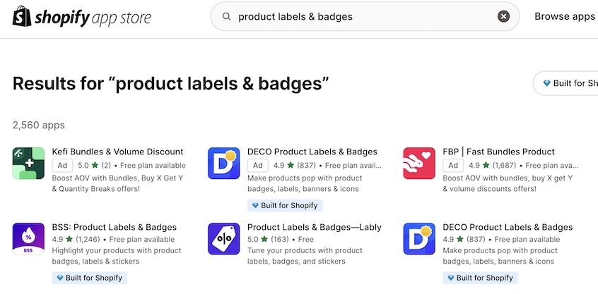How to Add Product Labels & Badges on Shopify by Agency